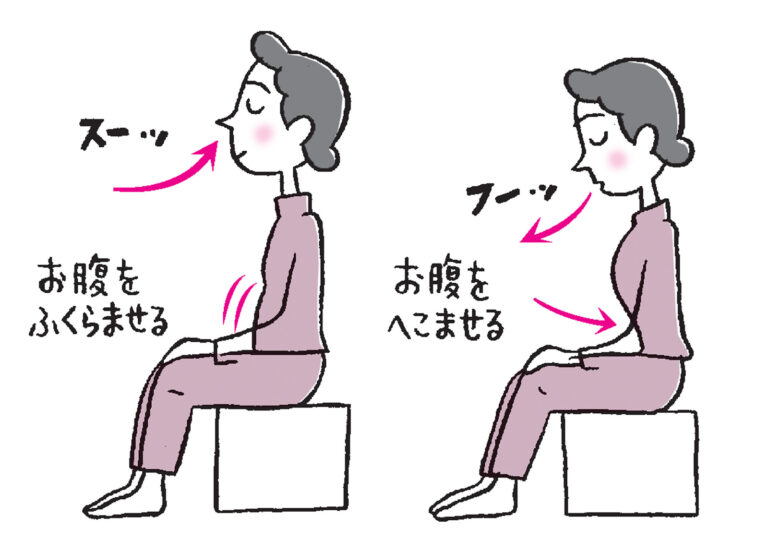 喉を傷める胸式呼吸を解消！腹式呼吸のすすめ